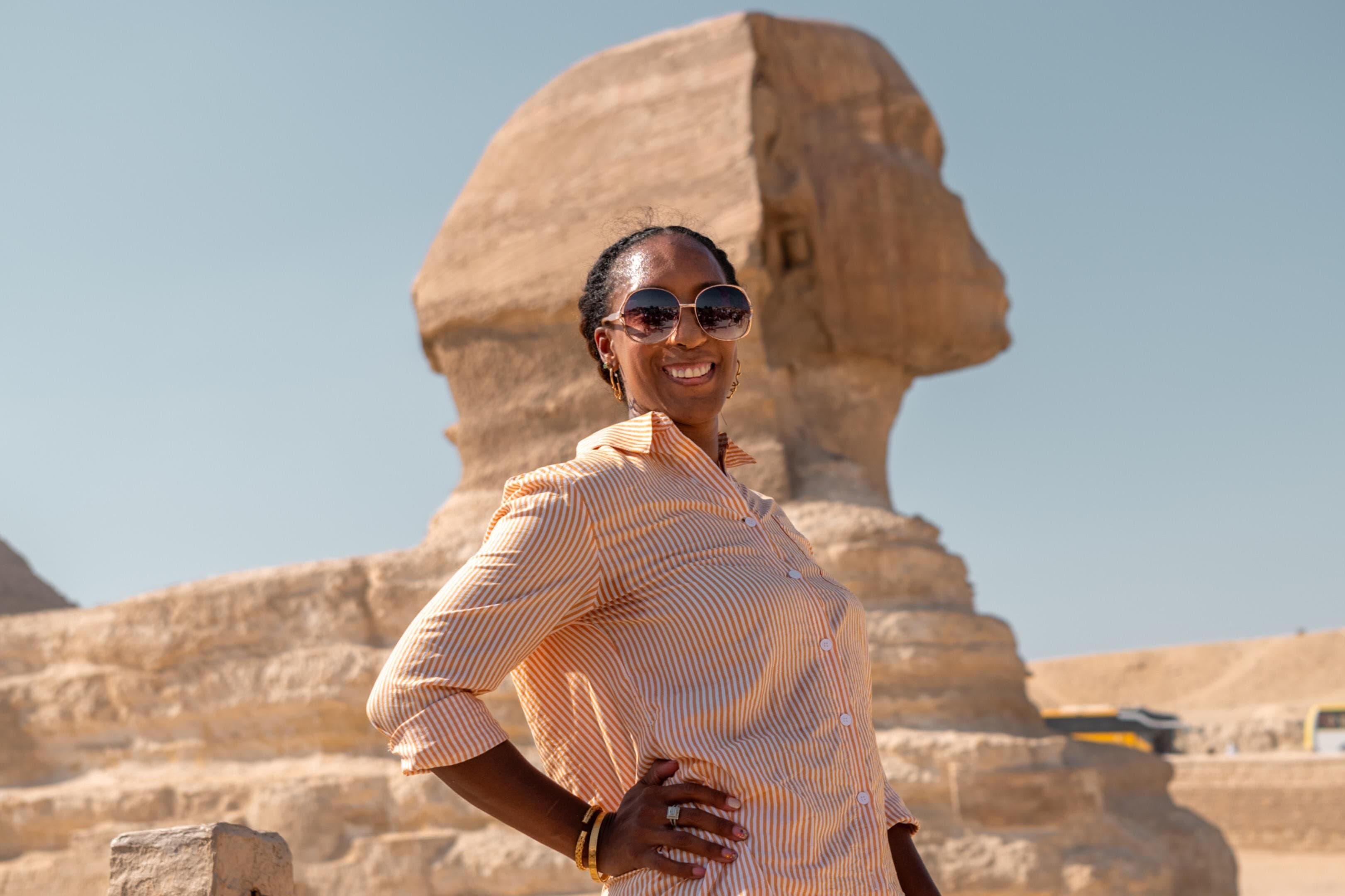 Female Guided Tour: Grand Egyptian Museum, Giza Pyramids, Bazaar
