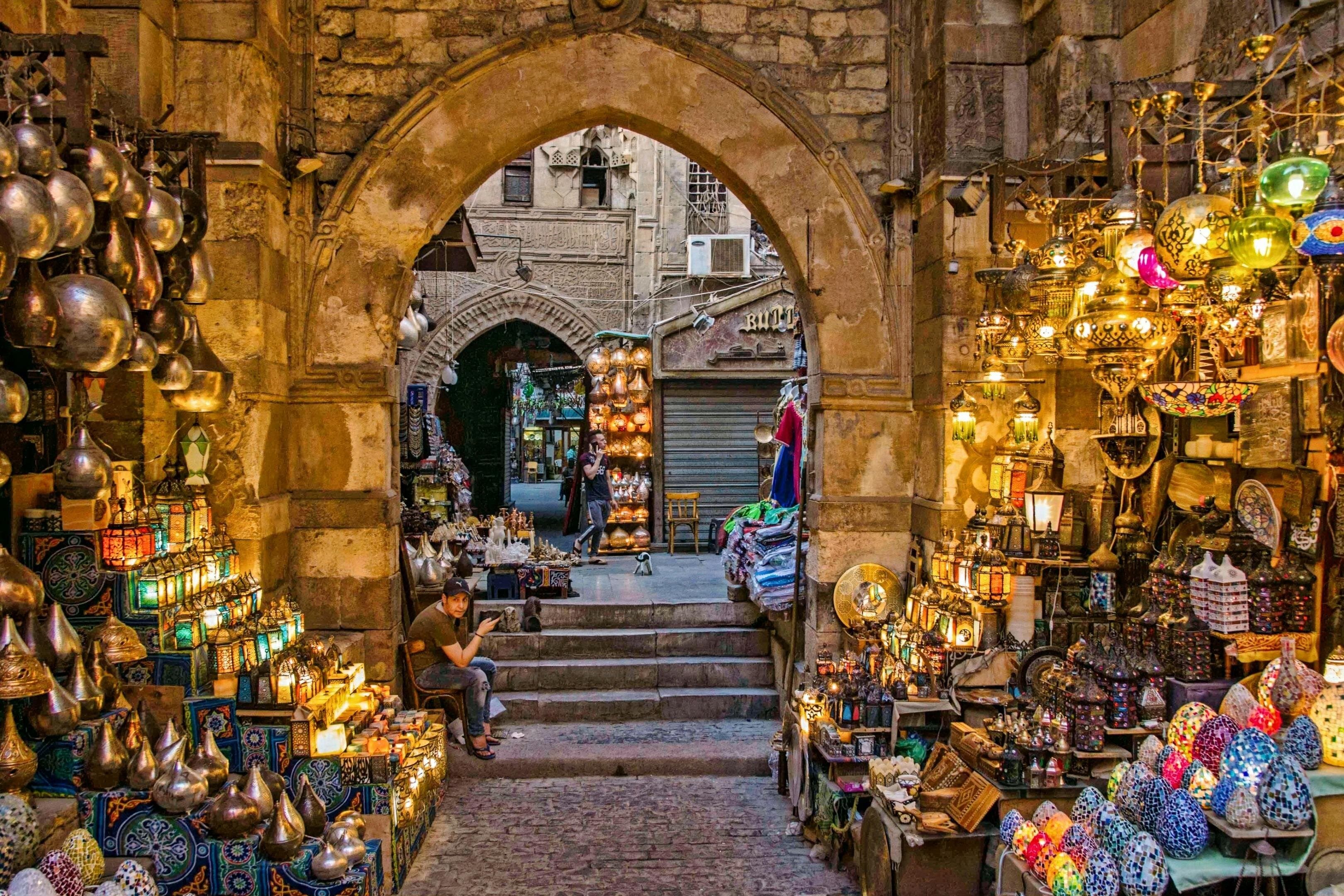 El-Moez Street and Khan Khalili Bazaar