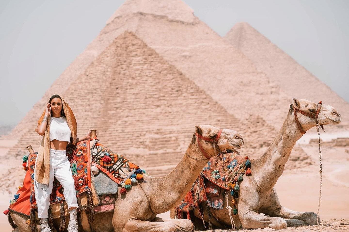 Giza Pyramids,Quad Bike ,Camel Ride ,Shopping Tour & Nile Cruise