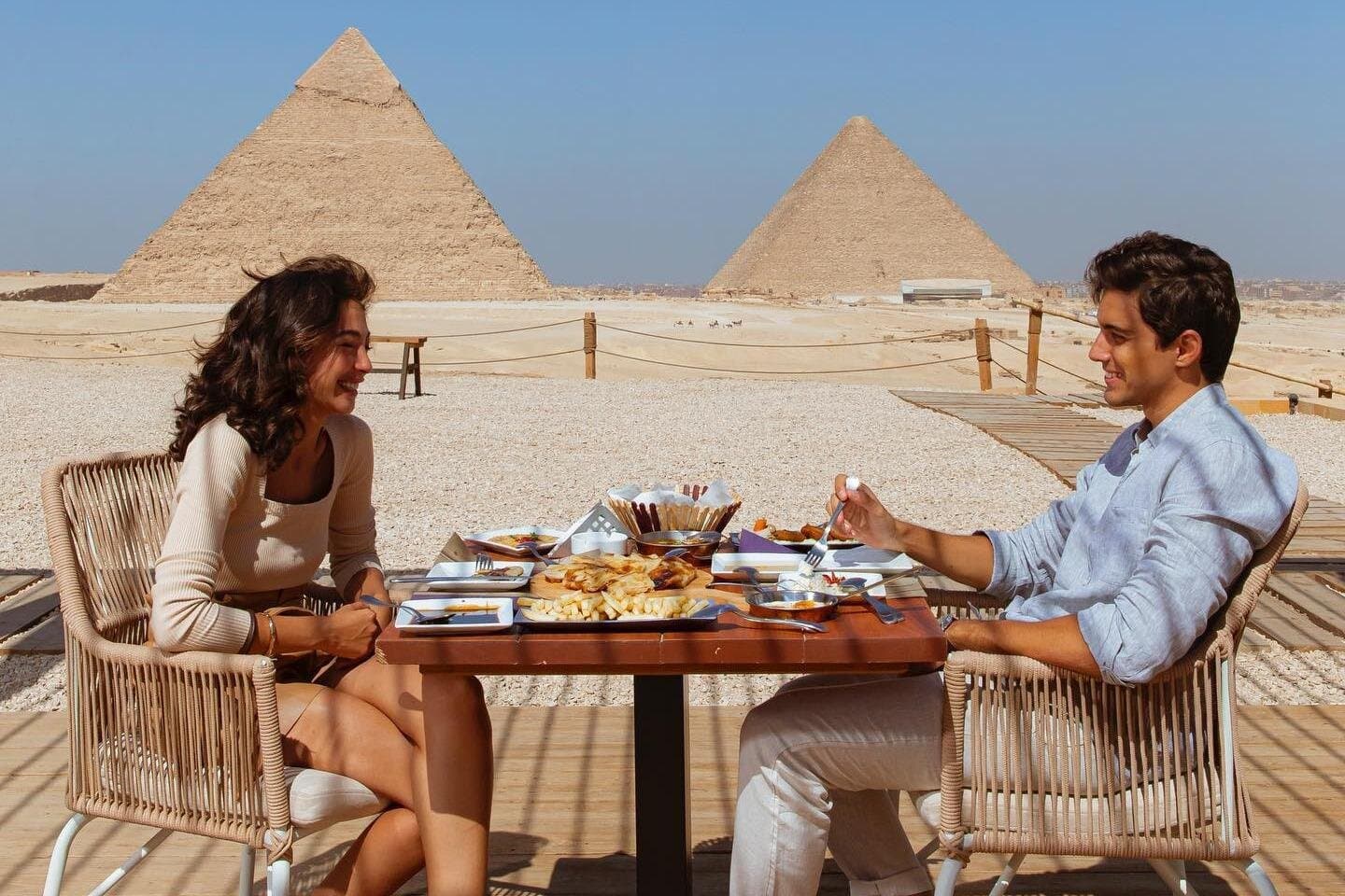 Giza Pyramids tour with nine pyramids Lounge lunch and camel ride