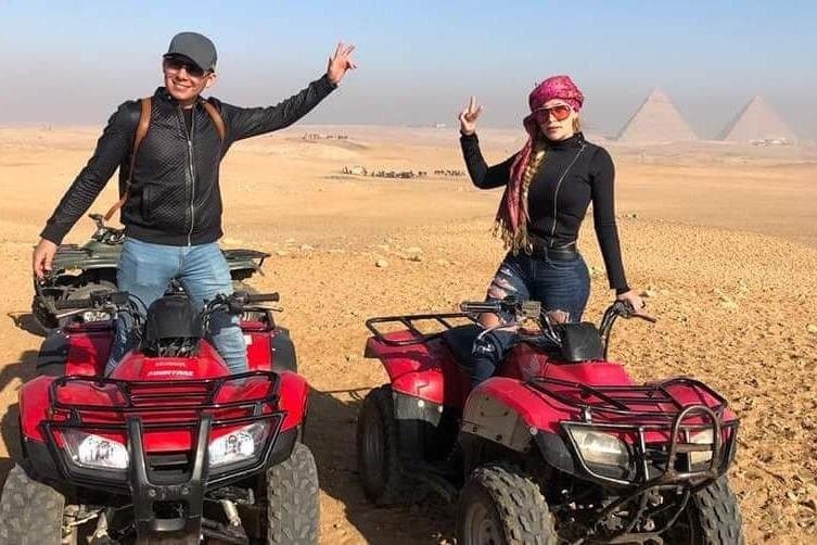 Private tour in Cairo tower with ATV Quad bike and Felucca ride