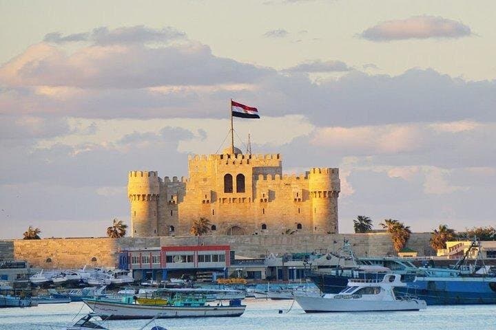10 hours private tour excursion Alexanderia from Cairo