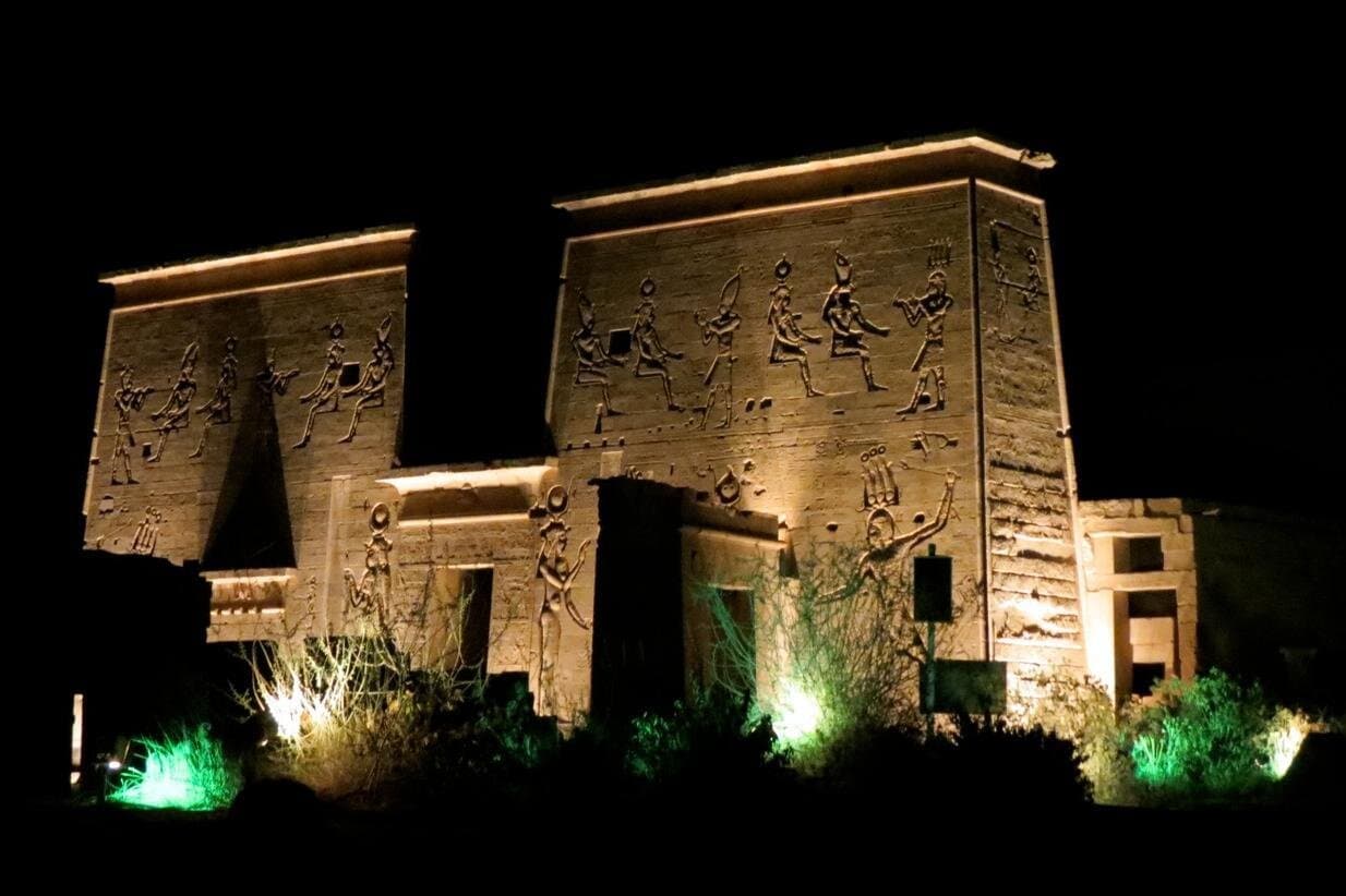 Private Transfer And Watch Sound And Light Show at Philae Temple in Aswan