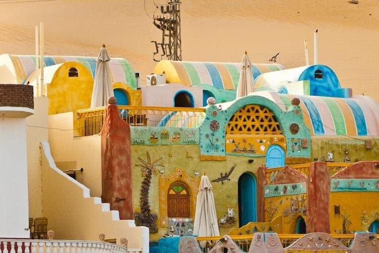 Private Tour To Aswan Nubian Museum & Nubian village by motorboat