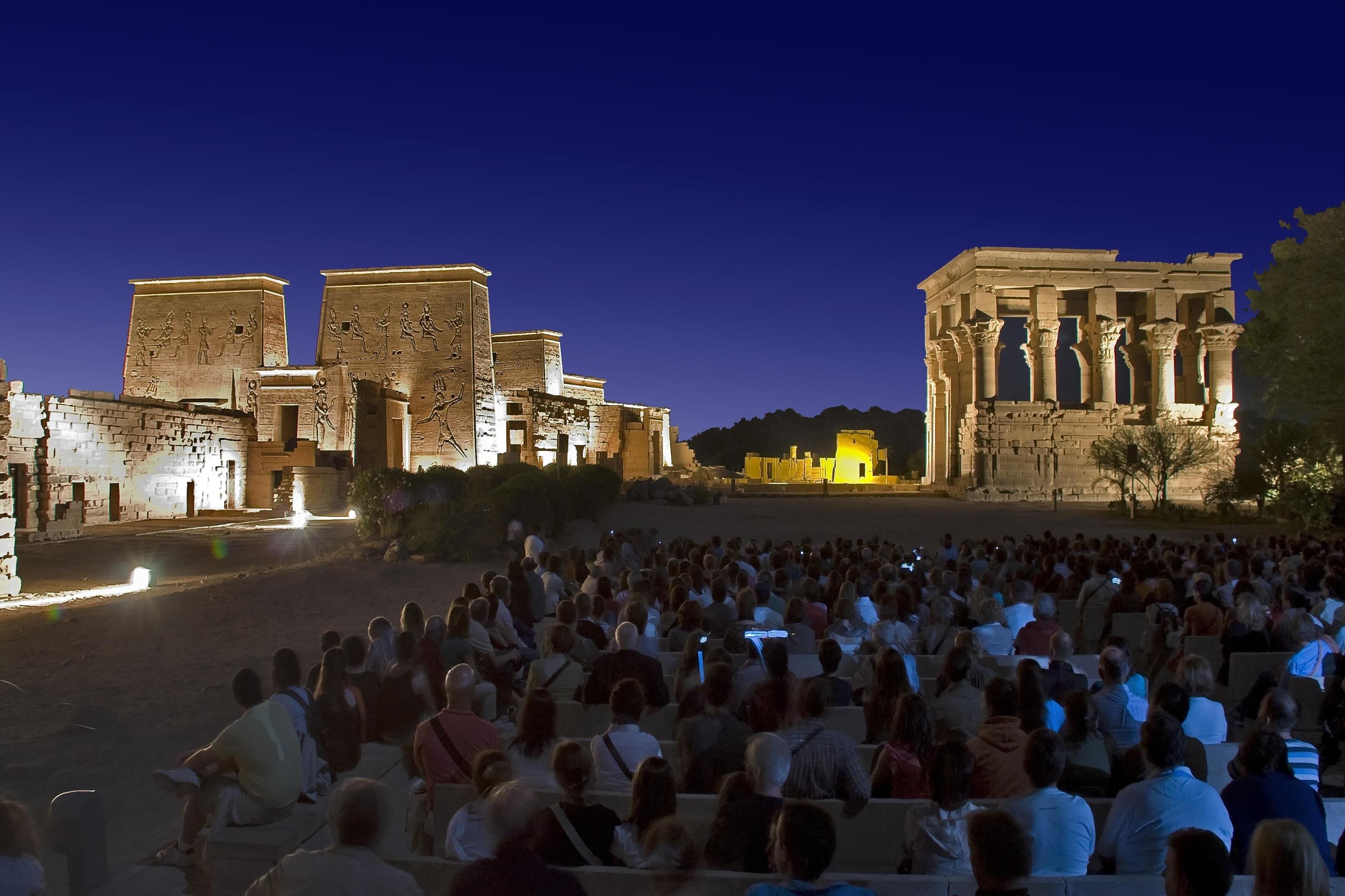 Private Night Tour: Magical Sound and Light Show at Philae Temple