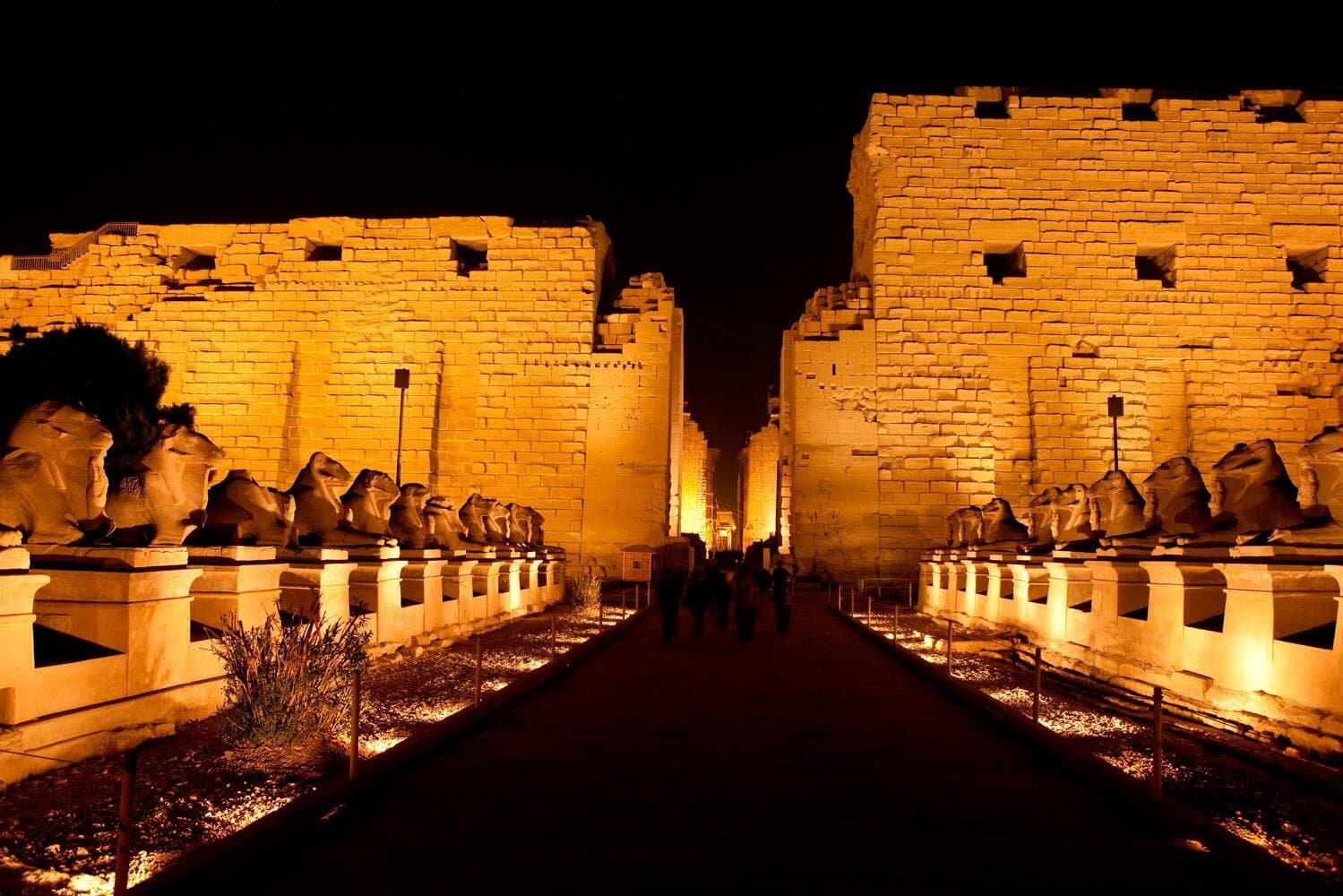 Private Sound and Light show at Karnak Temple in Luxor
