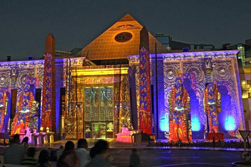 Sound & Light show at Philae Temple