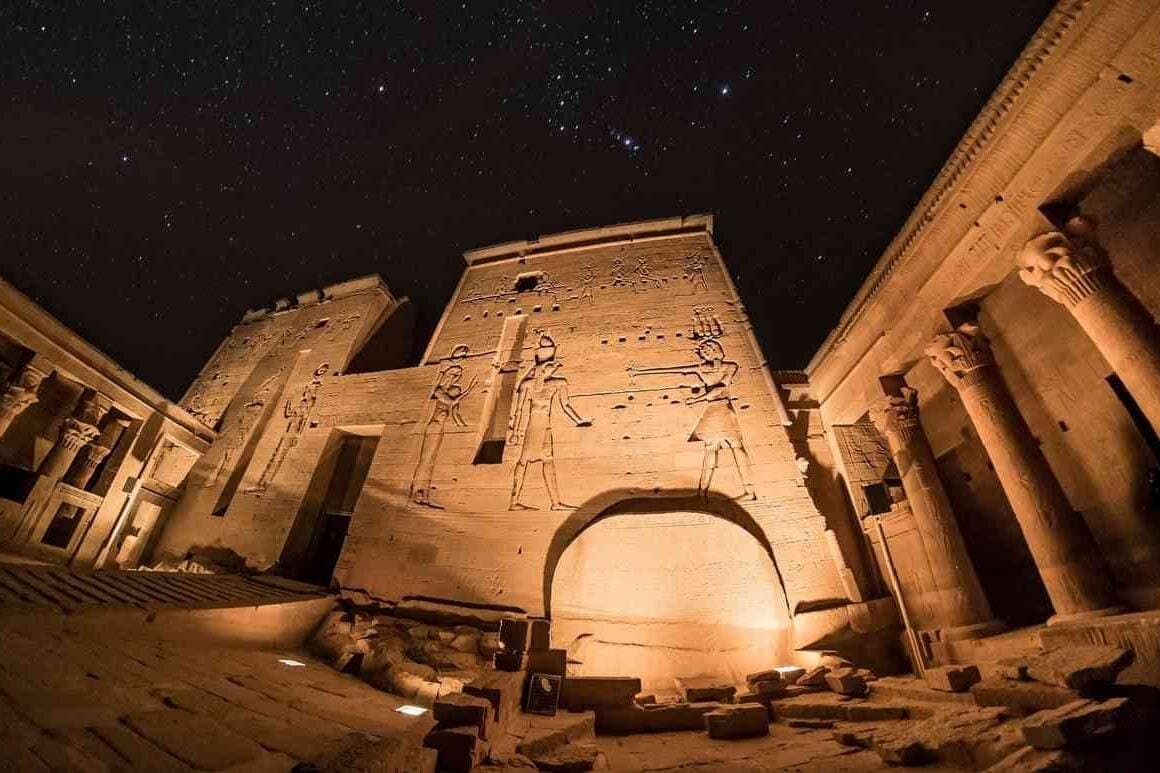 Aswan Sound and Light Show at Philae Temple – Evening Experience