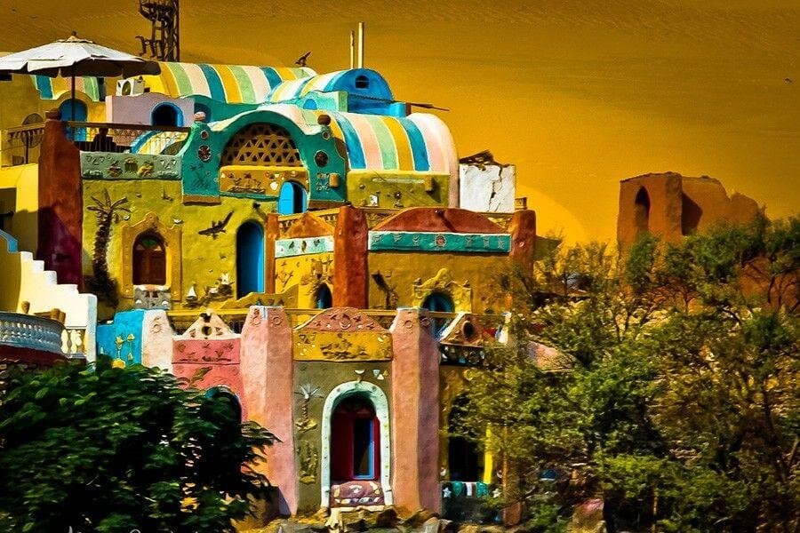 Private Aswan Cultural Tour to the Nubian Village by Motorboat