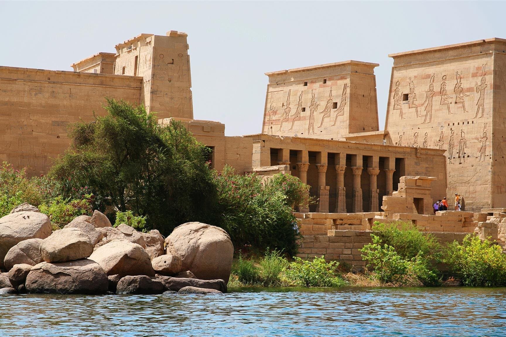 Sound and Light Show at Philae Temple in Aswan
