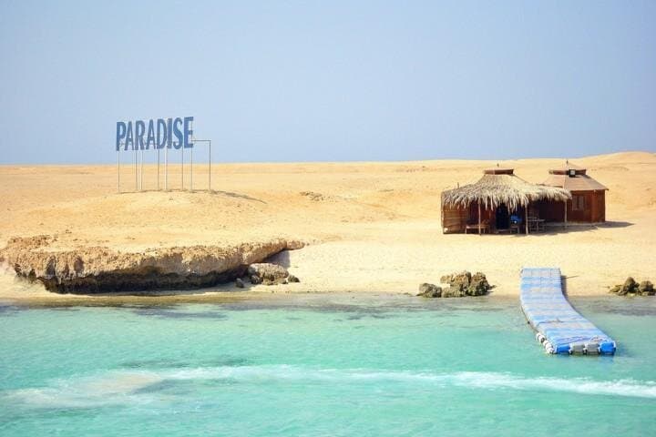Excursion to Paradise Island Hula Hula from Hurghada