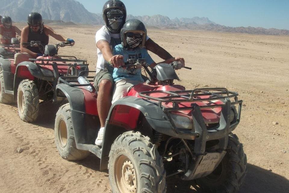 Safari Quad ,buggy, jeep, camel ride ,show and dinner Hurghada