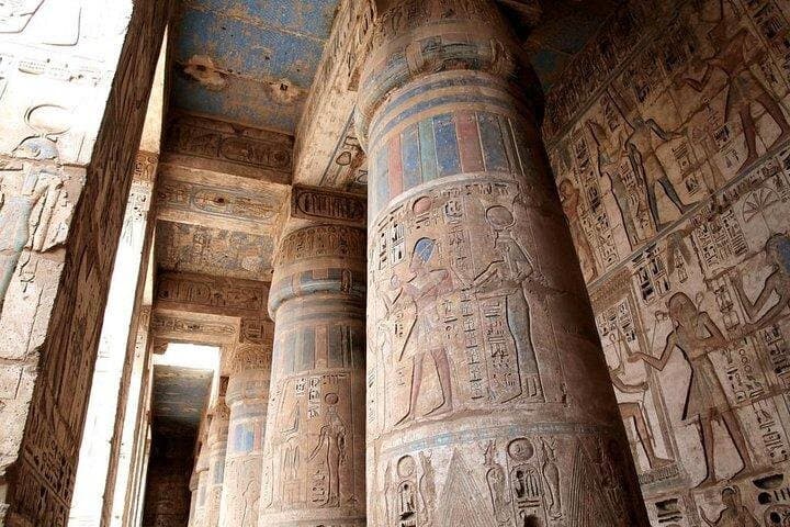 Private Luxor Tour Habu Temple, Valley of the Nobles & Deir El Madina with Lunch