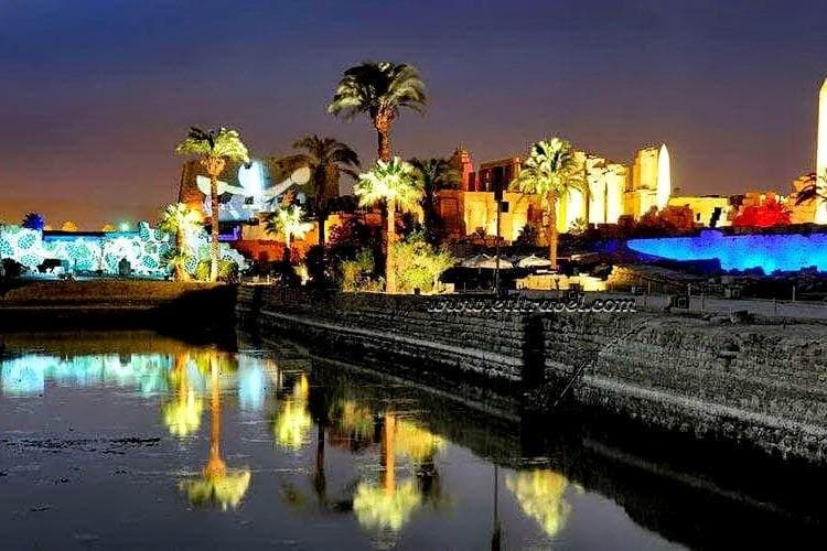 Sound and Light Show at Karnak Temple In Luxor