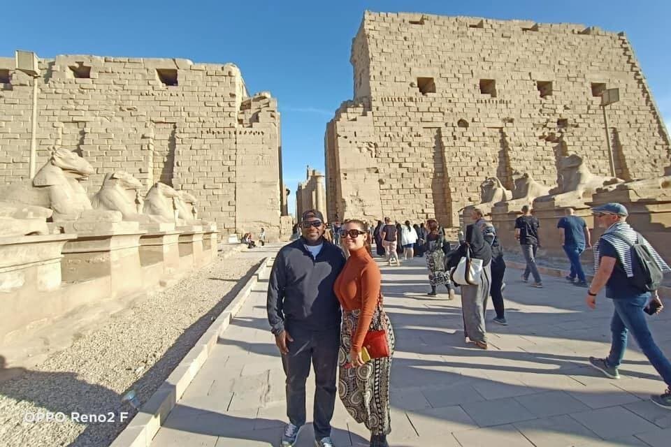 Private Tour East and West Bank With Nile Motor Boat