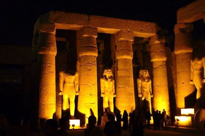 Karnak Temple Sound & Light Show Including Sunset Felucca Ride