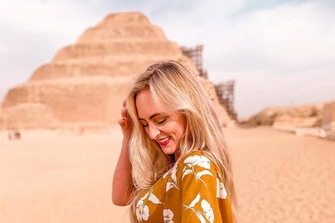 Day Trip at the Pyramids of Giza, saqqara,memphis city & Dahshur pyramids