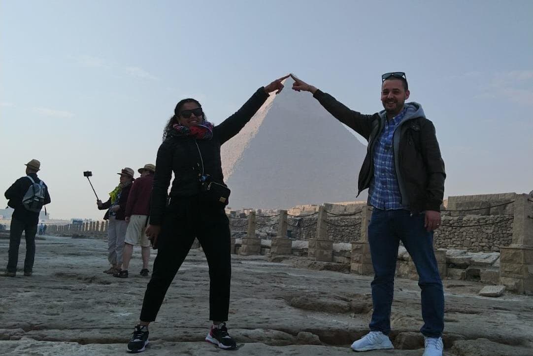 Full day Private Tour Giza Pyramids Sakkara Memphis Dahshur