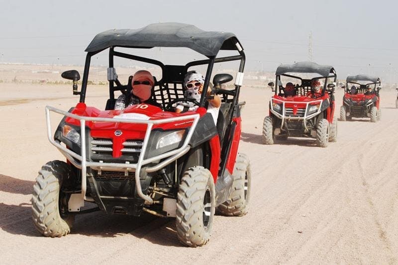 Desert Safari at Sharm Elsheikh quad bike and buggy cars