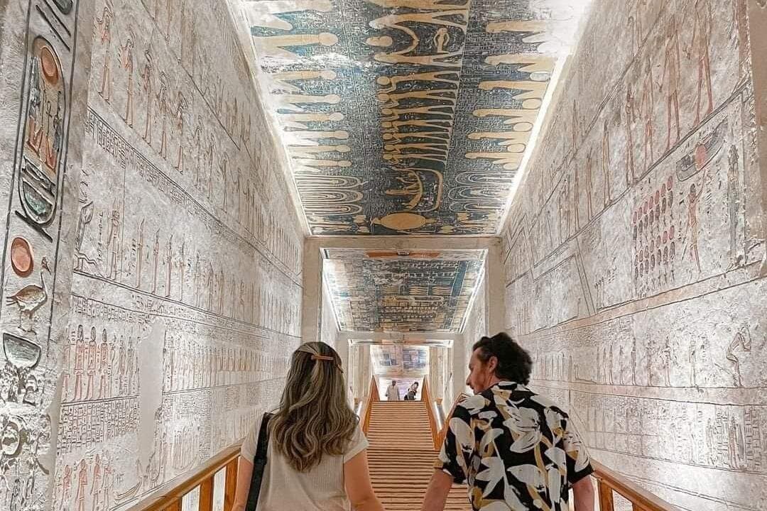 Luxor private guided Day Tour by plane from Sharm El Sheikh