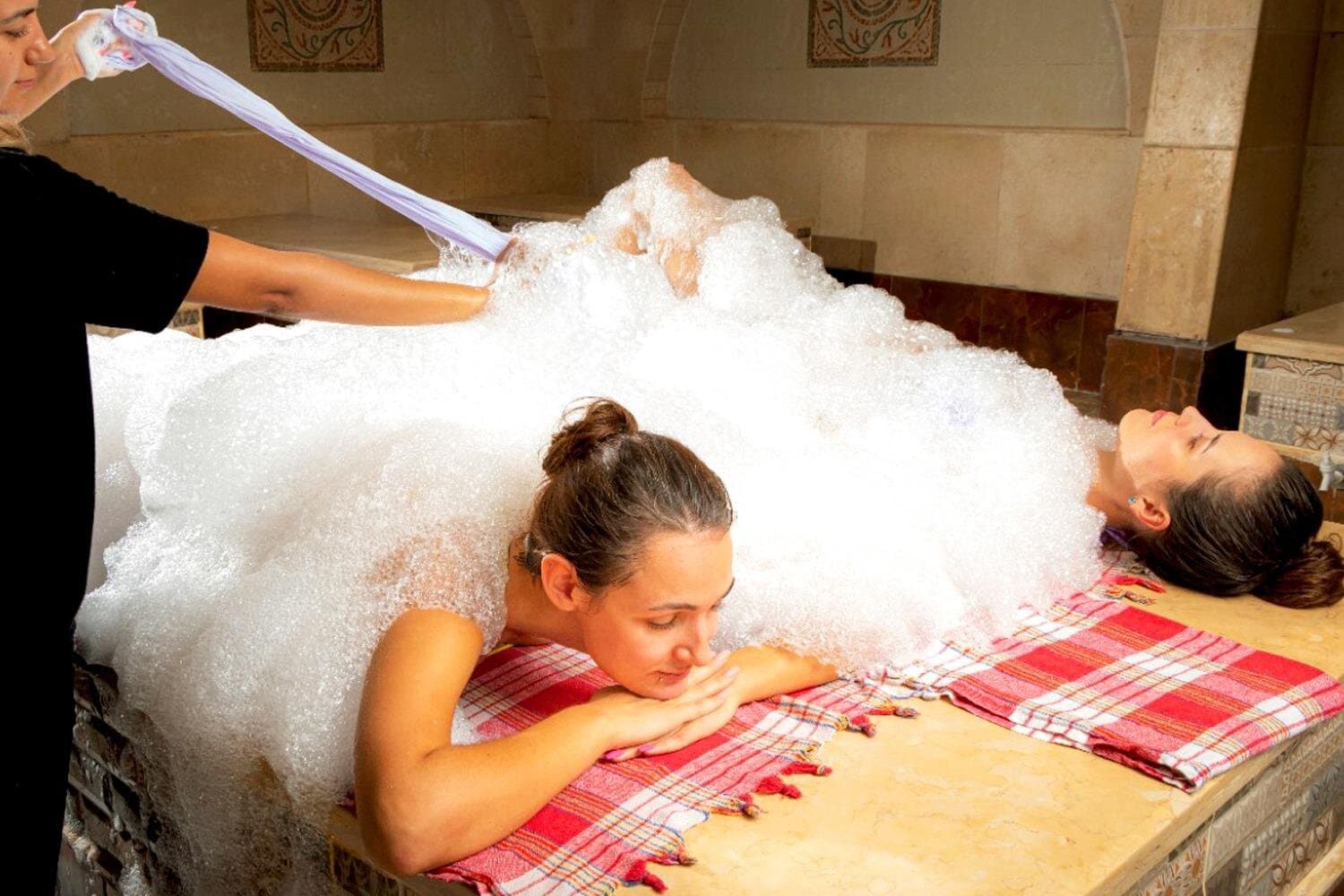 Turkish Hammam, Sauna, Jacuzzi and Massage with Transfer Hurghada