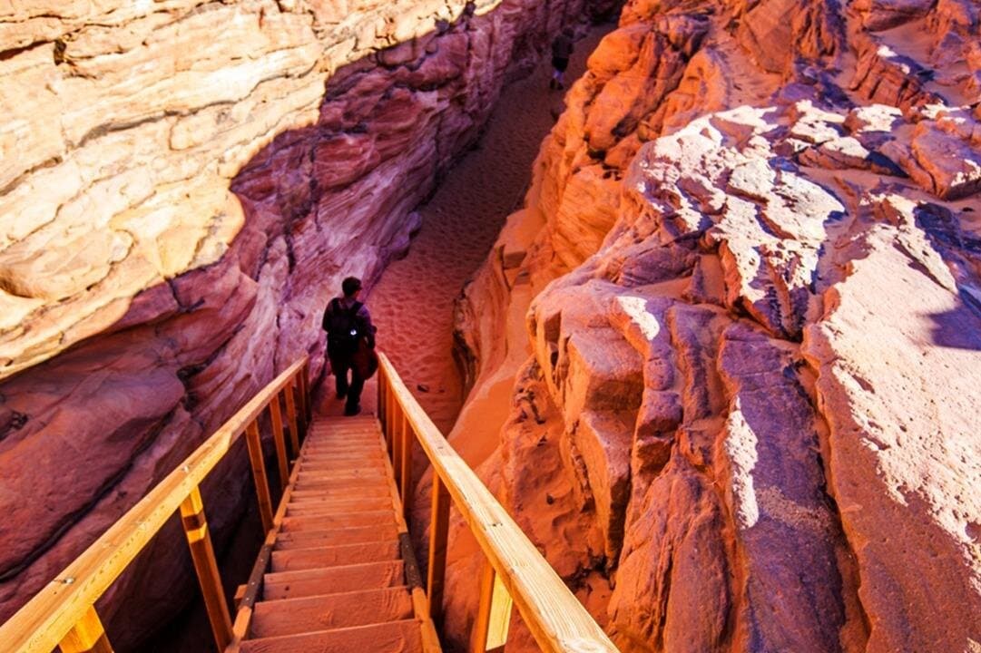 Dahab Safari from Sharm El-Sheikh: Canyon Salama & Blue Hole