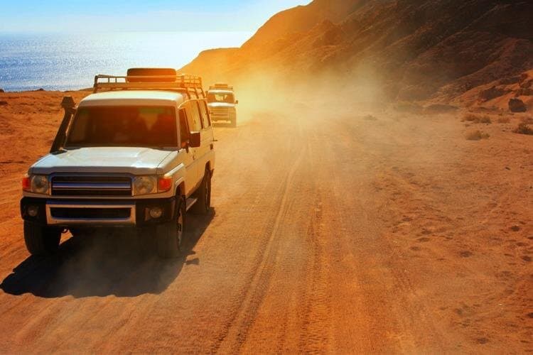 Dahab Safari from Sharm El-Sheikh: Canyon Salama & Blue Hole