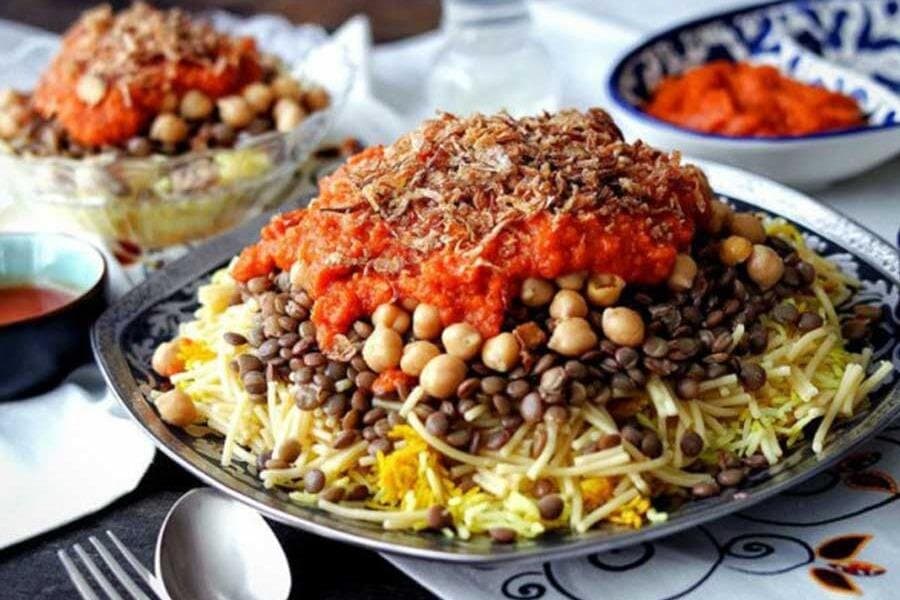 Private Food Tour To The Famous Koshary Restaurant In Egypt