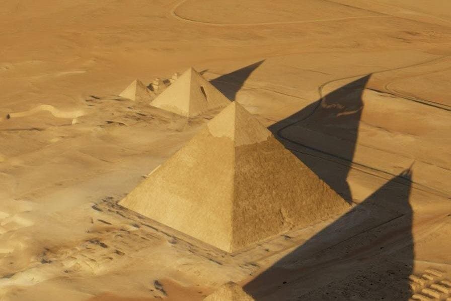 Plane Trip to the Pyramids and Grand Museum and Khan El Khalili