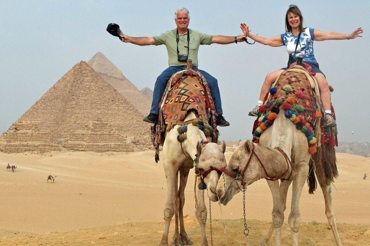 Half an Hour Camel Ride in Giza