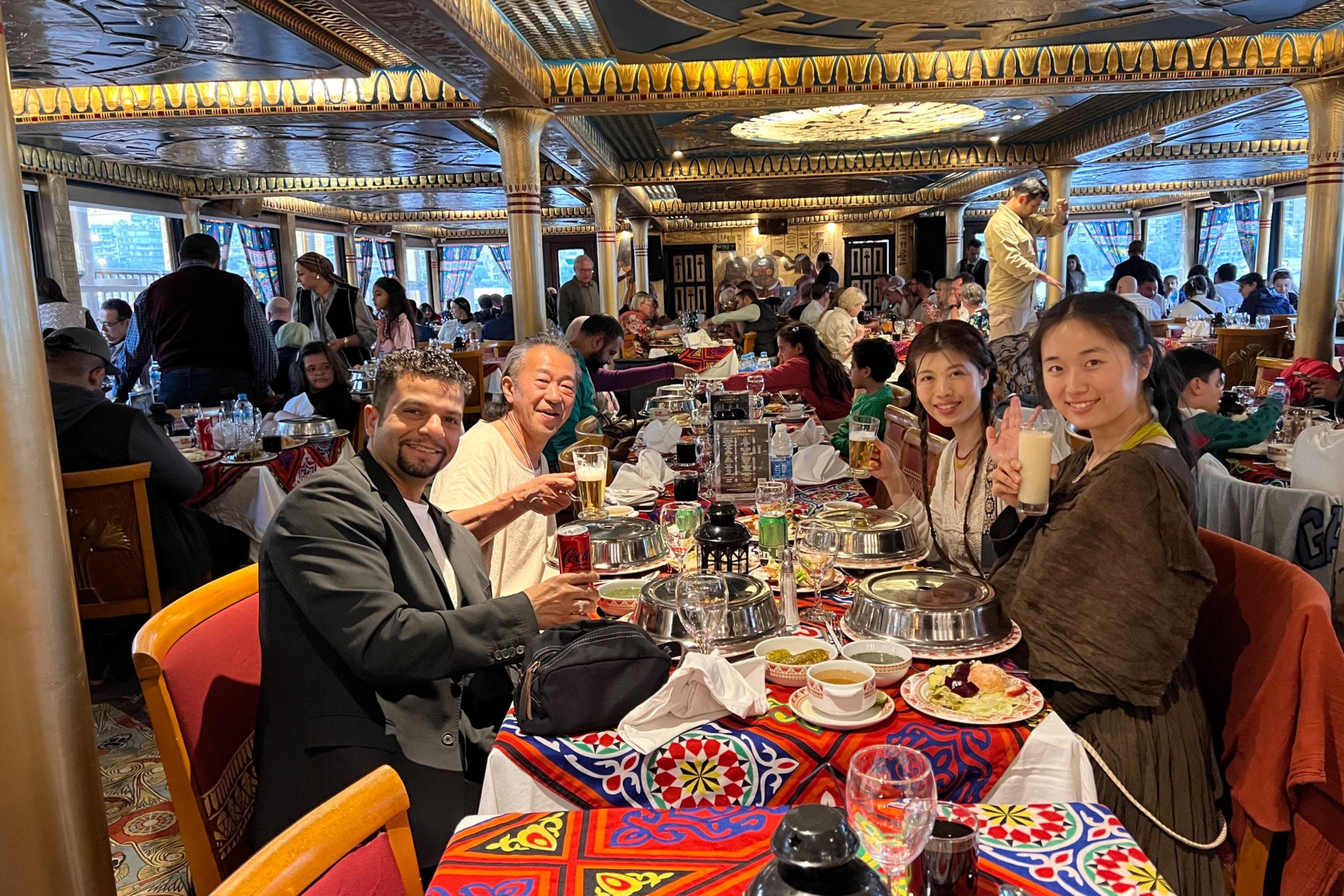A Luxurious Dinner Cairo Night Nile Cruise