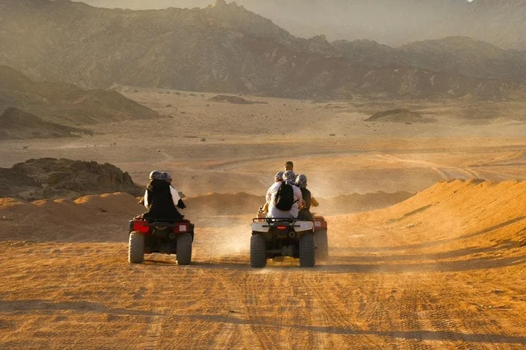 3-Hour Quad Bike and Camel Safari from Sharm El Sheikh