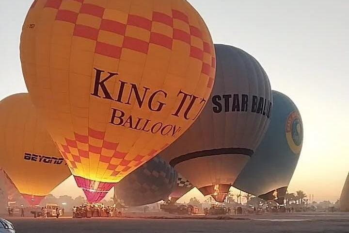Sunrise Hot Air Balloon Ride over Luxor Ancient Wonders