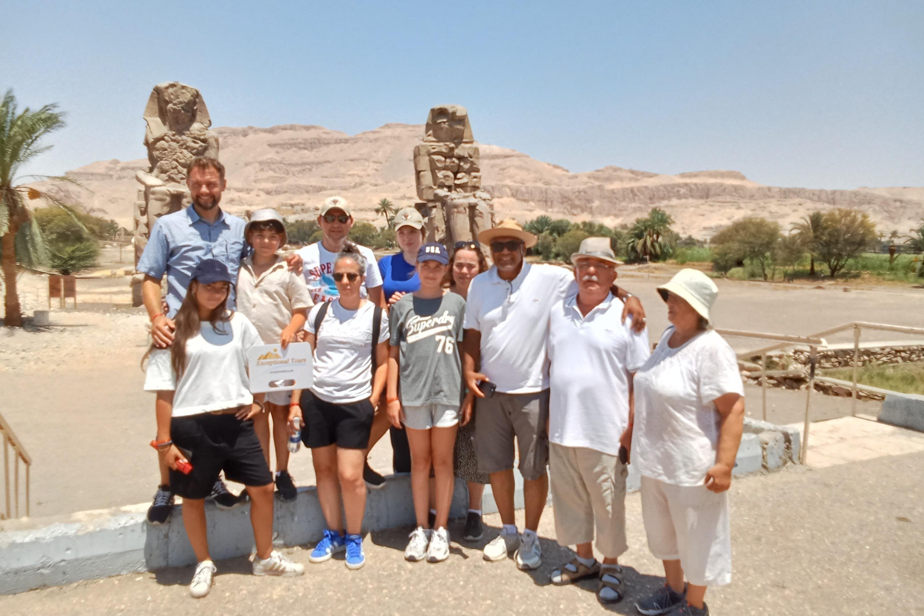 Hurghada : Guided Day Tour to Luxor & Transfer Rounded trip