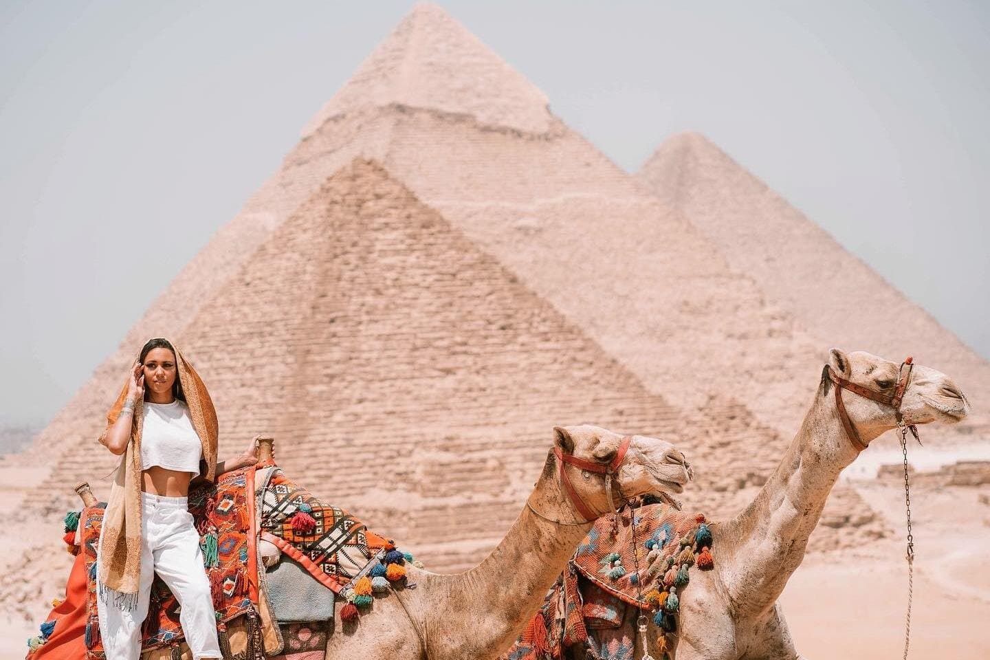 All inclusive Giza Pyramids,Sphinx,lunch,Camel,insid pyramid