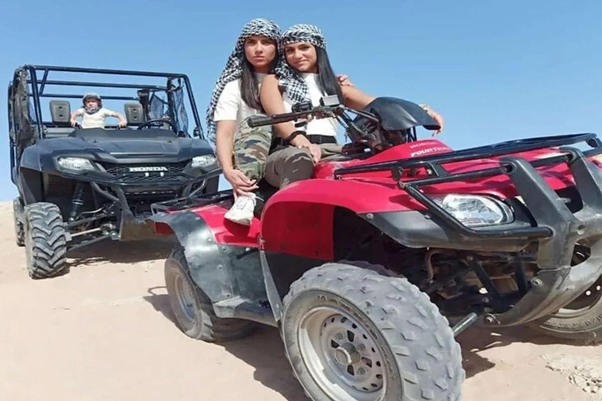 ATV Quad Safari Camel Ride and Bedouin Village in Hurghada