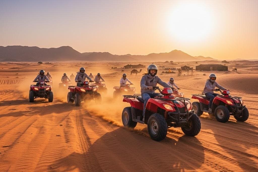 Hurghada Morning Quad Bike Desert Safari Trip