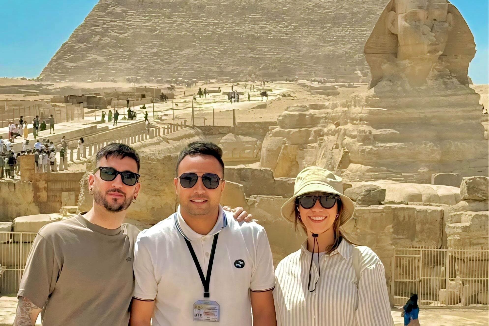 Tour Completo de secretos: Pirámides de Giza y Gran Museo Egipcio
