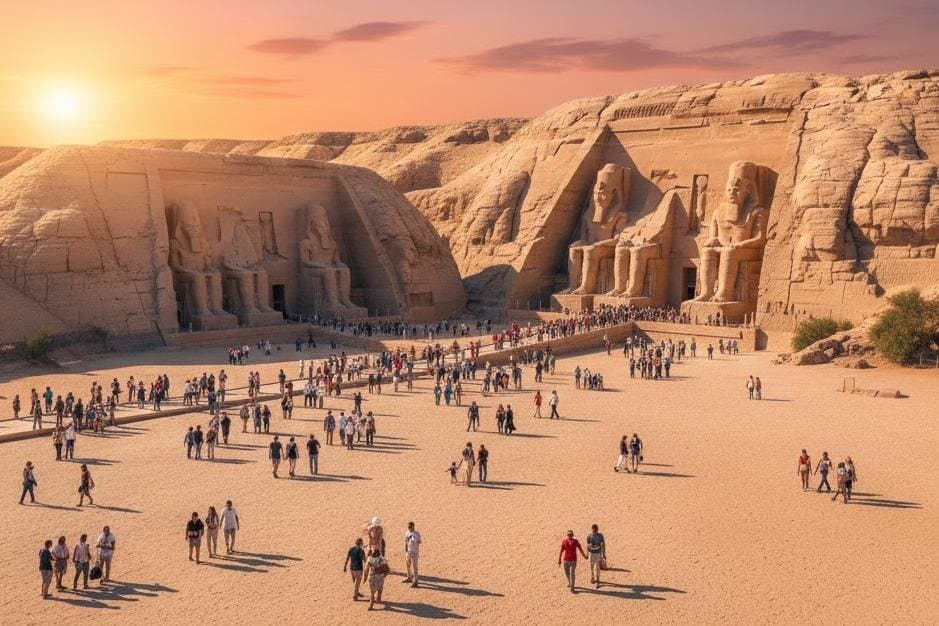 Full Day Tour to Abu Simbel Temples From Aswan By Bus- Shared Tour