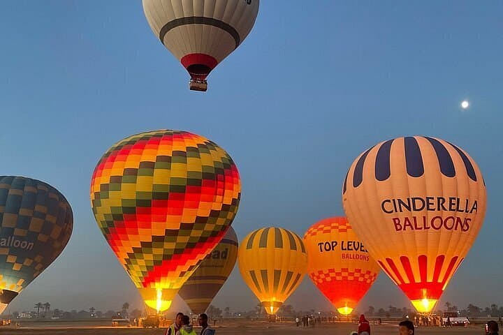 Hot Air Balloon Ride and East Bank in Luxor