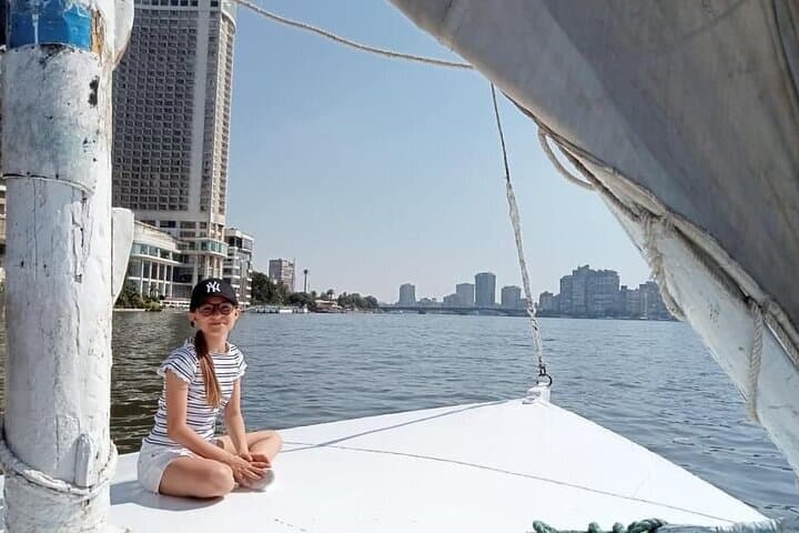 VIP Private tour Nile Felucca Boat&Lunch& Khan el khalili Market