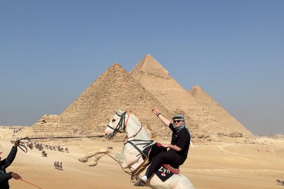 Private Half-Day Giza Pyramids & Sphinx Tour with Camel Ride