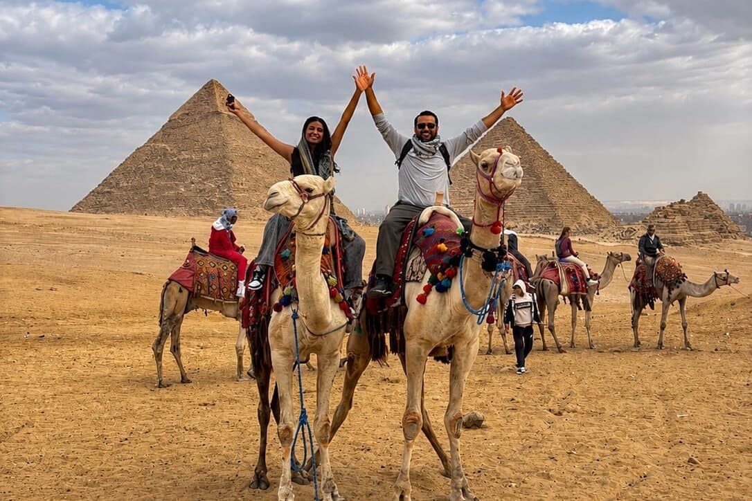 Private Giza Pyramids, Saqqara and Memphis Tour with Camel Ride
