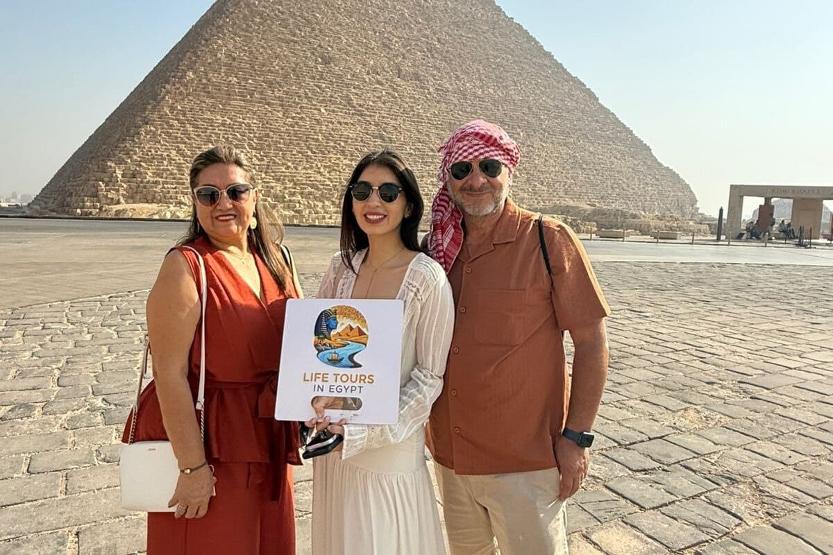 Private Half Day Giza Pyramids, Sphinx & Panorama View Tour