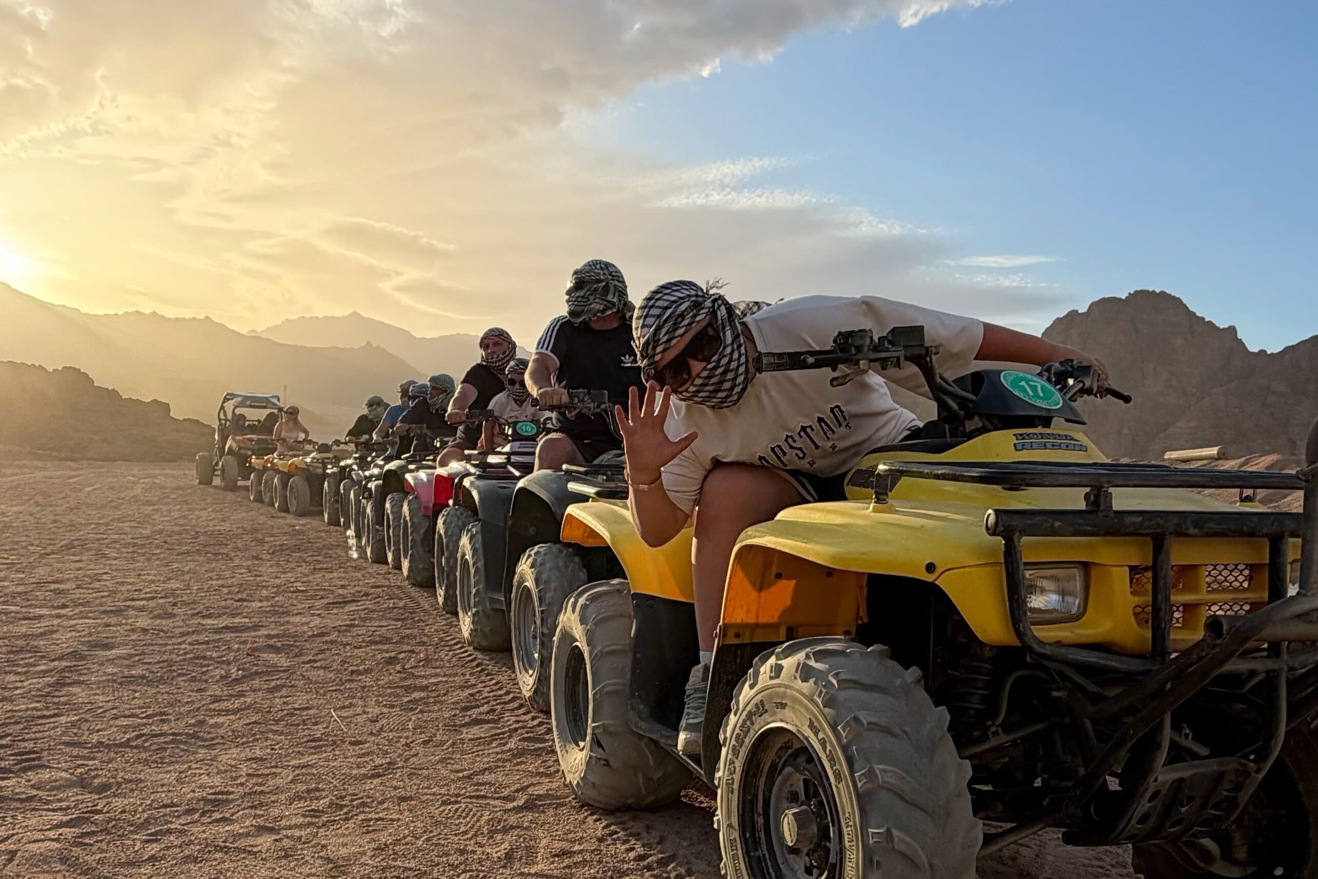 Quad and Buggy Tours in Small Groups, with Beduin Dinner and Show