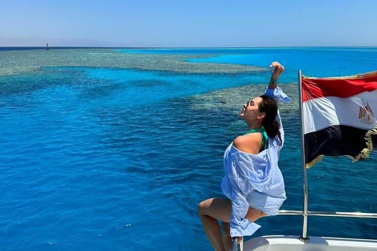 Orange Bay Island Boat Trip Snorkeling and Transfers Hurghada