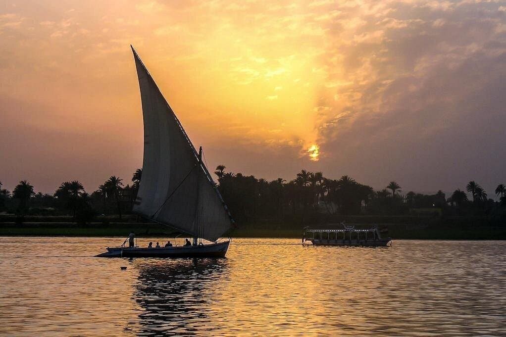 Private Tour Sunset Felucca Ride in Luxor