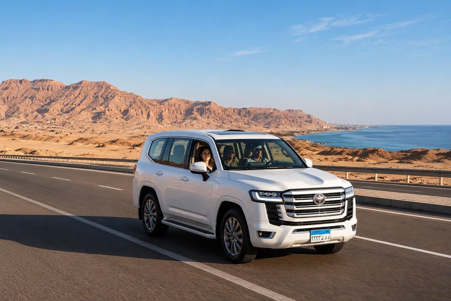 Family VIP Transfer: Aswan to Hurghada – Relax and Enjoy the Ride