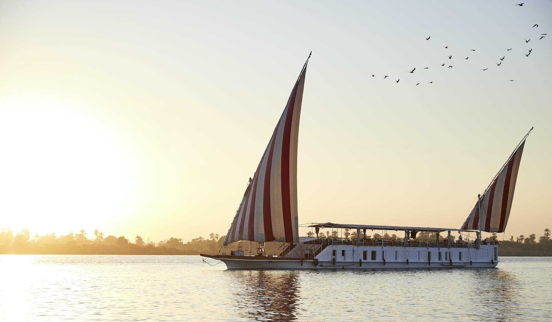 Adelaïde, a Nile dahabiya, operated by Nour El Nil