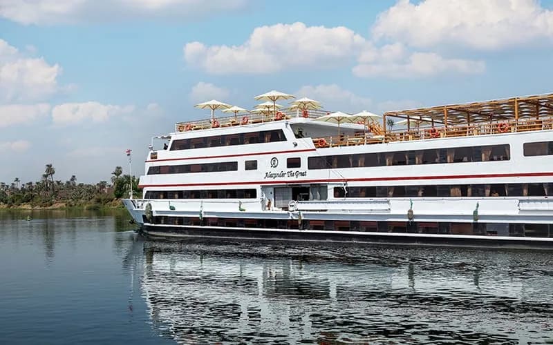 Alexander the Great, a Nile cruise ship, operated by Independent